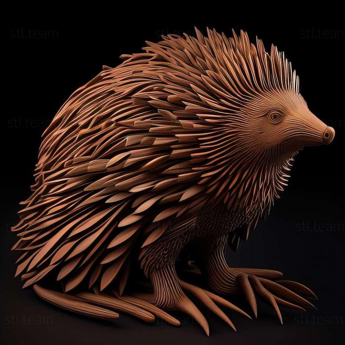 3D model porcupine (STL)